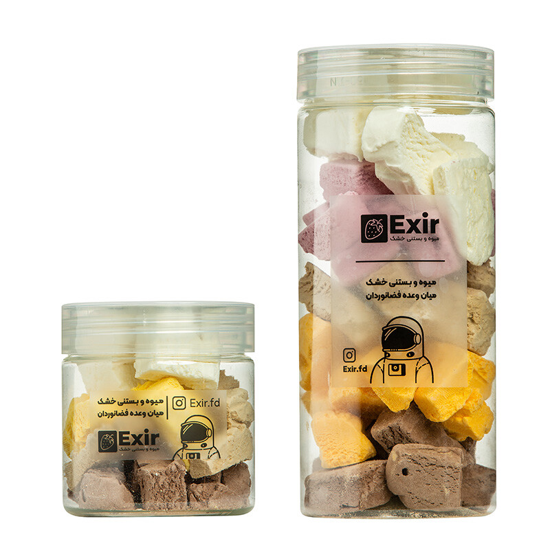 بستنی خشک مخلوط