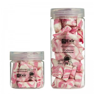 بستنی خشک وانیل توت فرنگی