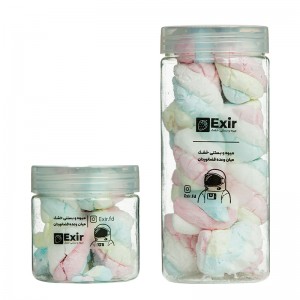 مارشمالو خشک پیچ پیچی