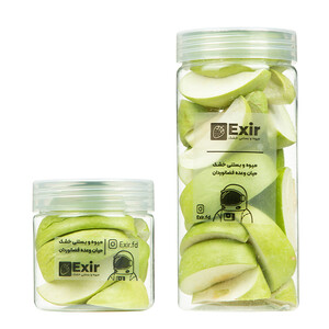 میوه خشک سیب سبز