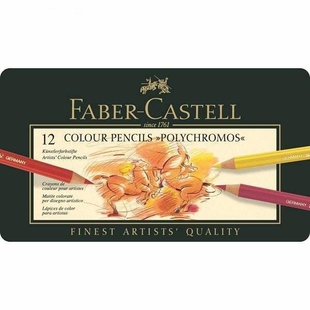 مداد رنگی 12 رنگ پلی کروم فابر کاستل
