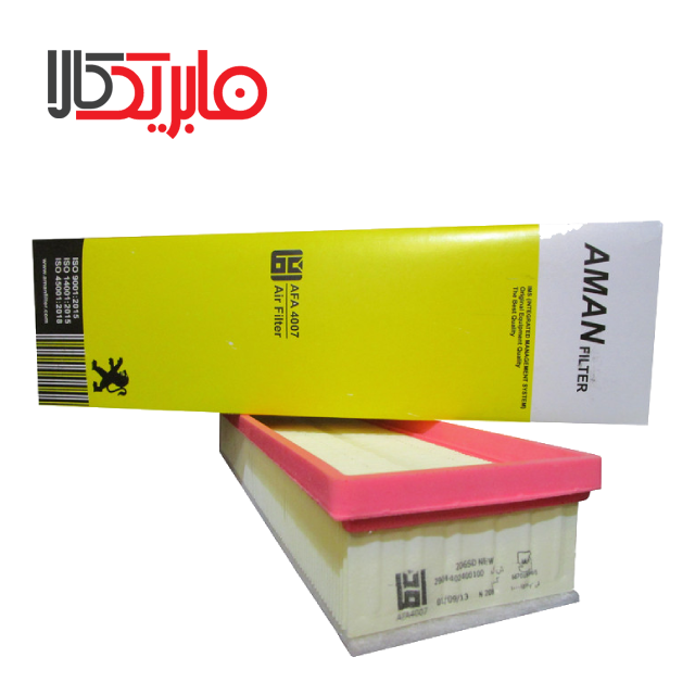 فیلتر هوا  امان مدل 4007 مناسب برای پژو TU3 206