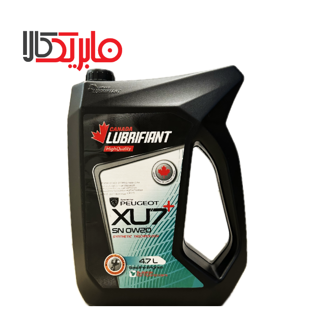 روغن موتور کانادا لوبریفنت مدل 0W-20 SN XU7 حجم 5 لیتر