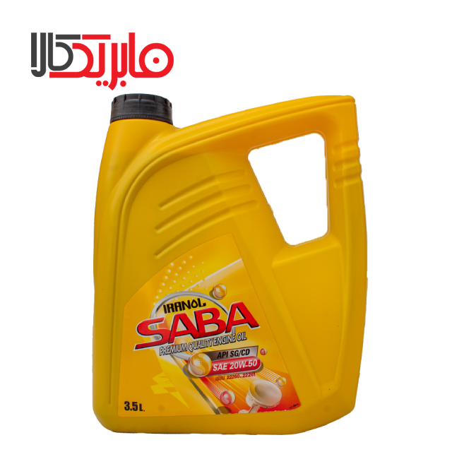 روغن موتور ایرانول مدل صبا SG حجم 3.5 لیتر