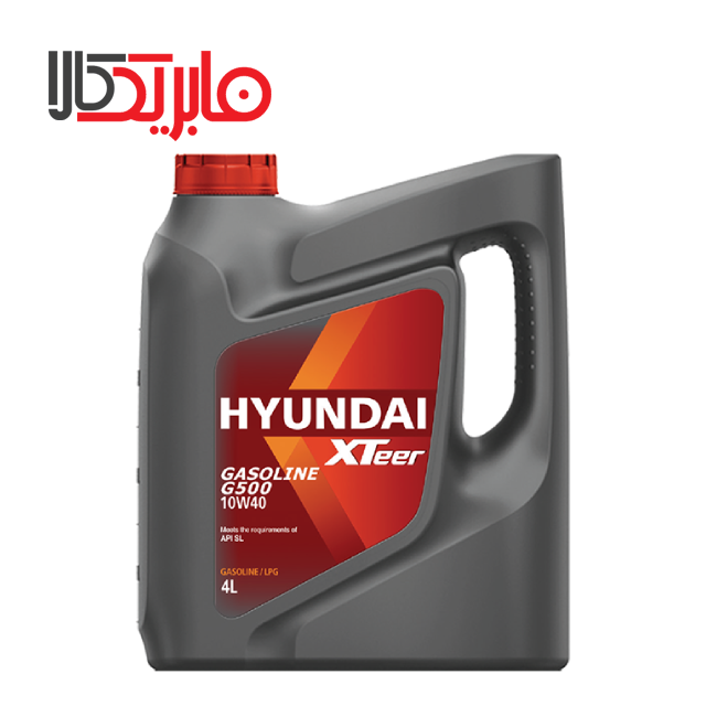 روغن موتور هیوندای اکستیر مدل G500 10W40 SL حجم 4 لیتر