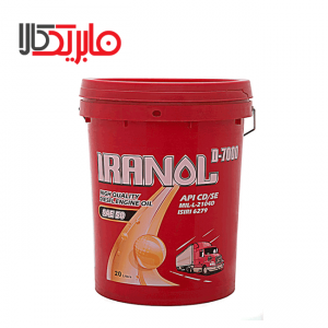 روغن موتور دیزلی D7000 ایرانول SAE 50 حجم 20 لیتر