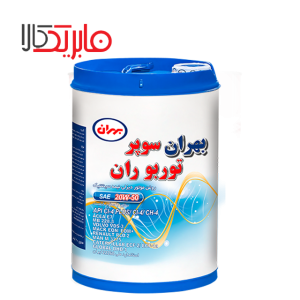 روغن موتور دیزلی بهران مدل سوپر توربو ران 20W50 CI4/ CH4حجم 20 لیتر