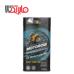 روغن موتور سیکلت ایرانول مدل موتورو 10W40 SL/CF حجم 1.3 لیتر