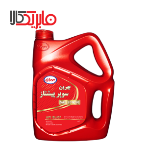 روغن موتور بهران سوپر پیشتاز 20W50 SL/CF حجم 4 لیتر (پلاستیکی)