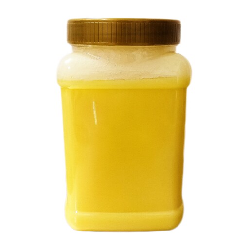 روغن زرد گاوی کره دوغی (1 کیلوگرم با ظرف)