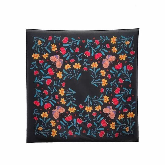 روسری نخی کودک طرح پروانه ماهد (قواره 66)