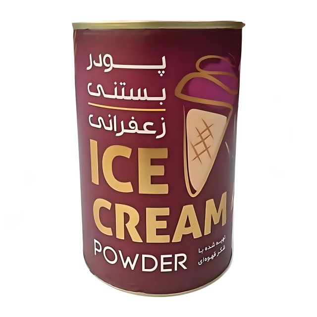 پودر بستنی زعفرانی ماهان (400 گرم)