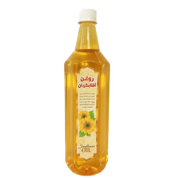 روغن آفتابگردان طبیعی رضوان (1 لیتر)