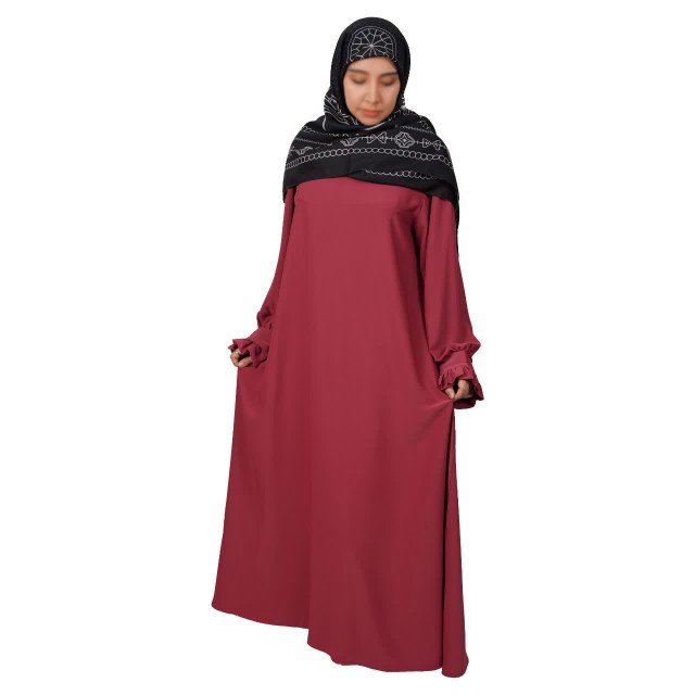 مانتو عبایی یاسمین کساء (رنگ 127)