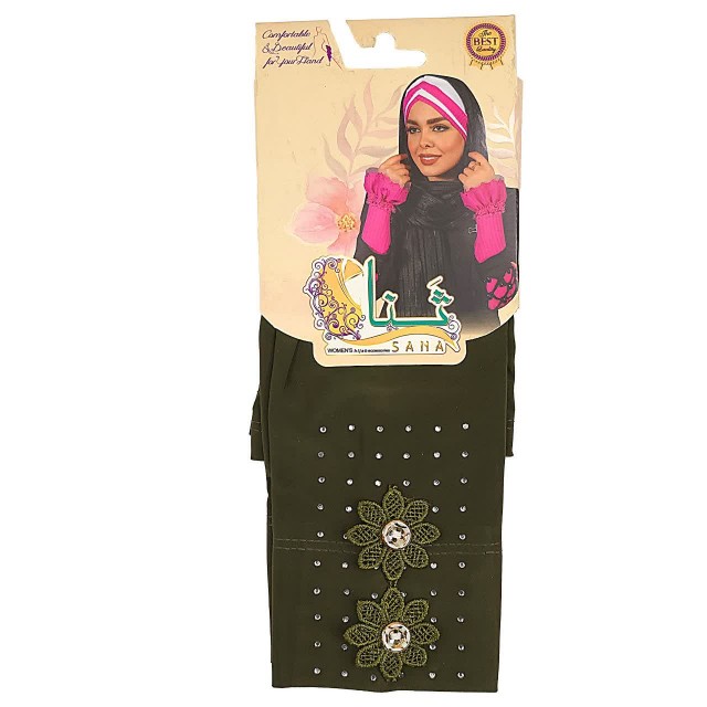 ساق دست دکمه گلدار نگین ثنا (کد S_117)