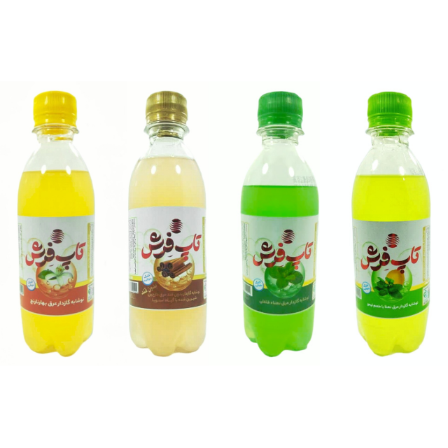 نوشابه گازدار تاپ فرش