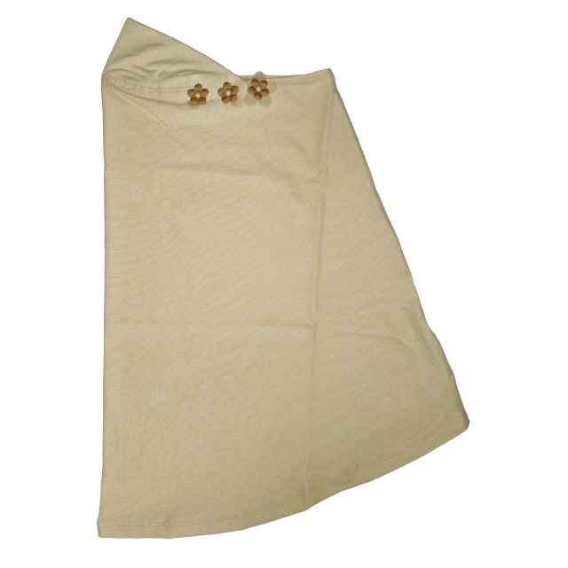 مقنعه نقابدار سه گل دخترانه ثنا (کد M_703)