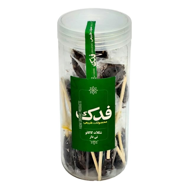 شکلات کاکائو نی دار فدک سبز (300 گرم)