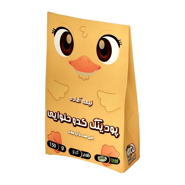 پودینگ کدو حلوایی سپیدار (150 گرم)
