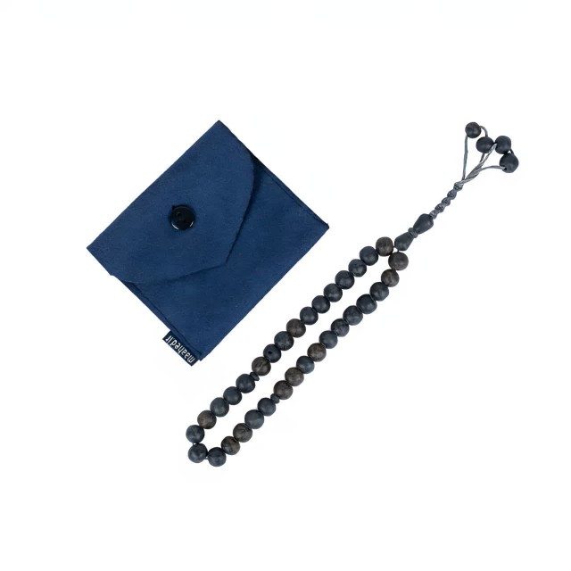 تسبیح سنگی 33 تایی ماهد