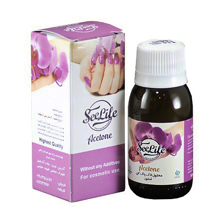 محلول لاک پاک کن سی لایف (60 سی سی)