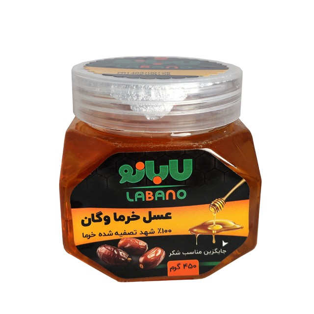 عسل خرما وگان لابانو (450 گرم)