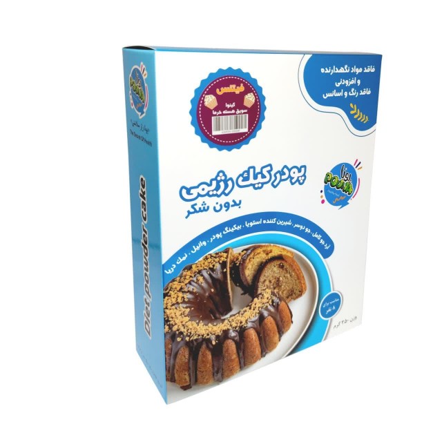 پودر کیک رژیمی فیتنس پونا (350 گرم)