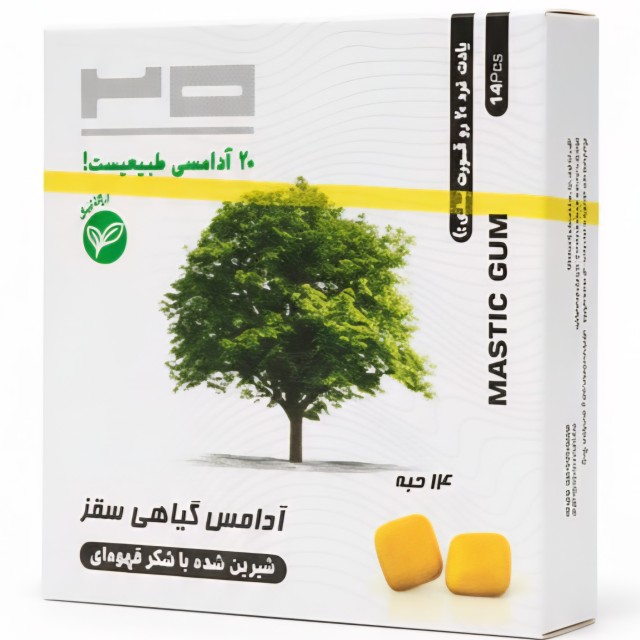 آدامس سقز ساده بیست