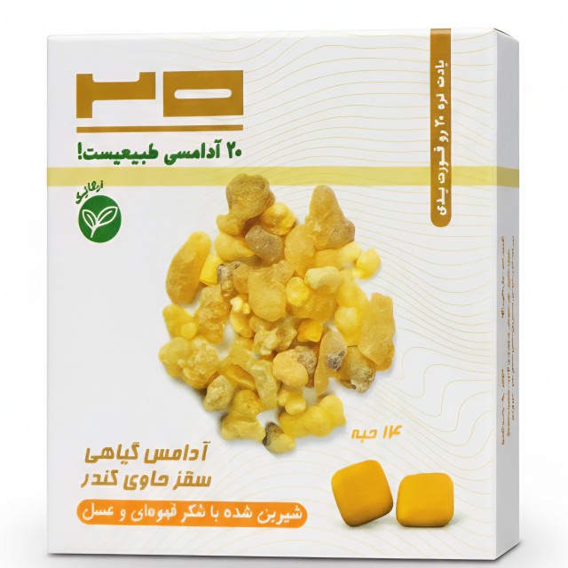 آدامس سقز کندر بیست