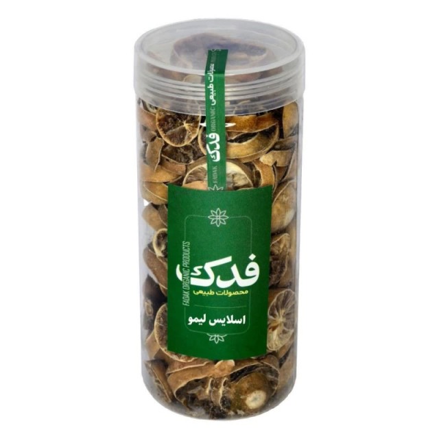 لیمو عمانی اسلایس بسته بندی فدک سبز ۹۰گرم