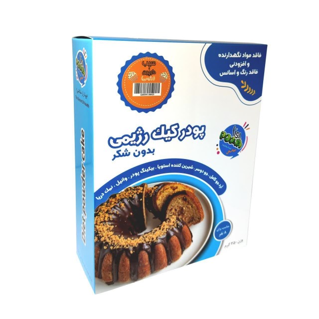 پودر کیک رژیمی سیب و دارچین پونا (350 گرم)