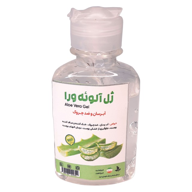 ژل آلوئه ورا دست و صورت شفاف (120 میل)