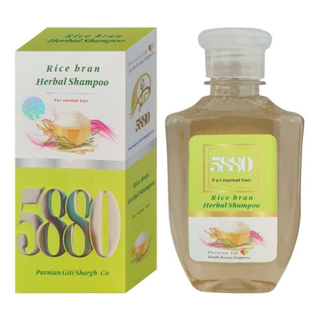 شامپو سبوس برنج 5880 پرنیان (280 گرم)