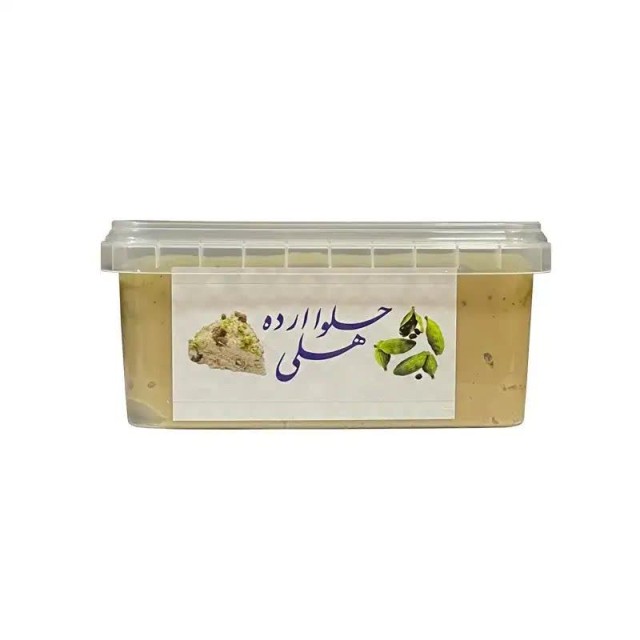 حلوا ارده هلی شکر قهوه ای رضوان