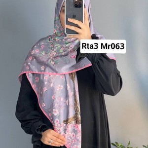 روسری ساتن  Rta3 Mr  قواره ۱۲۰