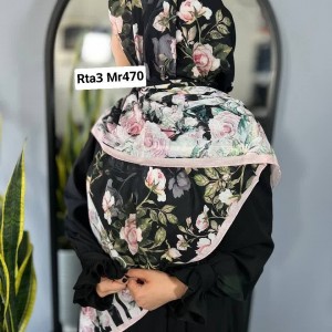 روسری نخی  Rta3 Mr  قواره ۱۲۰