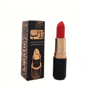 رژلب رولی پوکه طلایی نیکا (قرمز روشن کد 026)