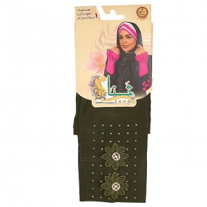 ساق دست دکمه گلدار نگین ثنا (کد S_117)