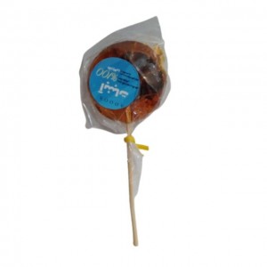 آبنبات چوبی مغزدار شکر قهوه ای سپیدار (1 کیلوگرم)