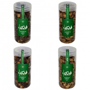 قند قهوه ای نیشکر طعم دار فدک سبز (450 گرم)