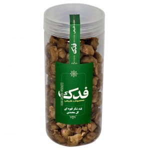 قند قهوه ای نیشکر طعم دار فدک سبز (450 گرم)