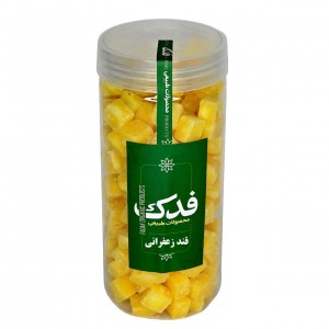 قند نیشکر و عسل طعم دار فدک سبز (450 گرم)