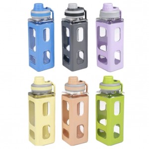 قمقمه کاوردار مکعبی درب دار