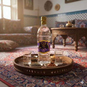 عرق یونجه گل فر (1 لیتر)