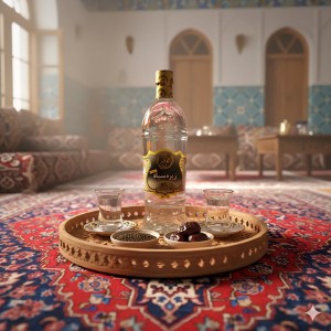 عرق زیره سیاه گل فر (1 لیتر)