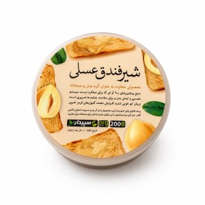 شیربادام عسلی سپیدار (200 گرم)