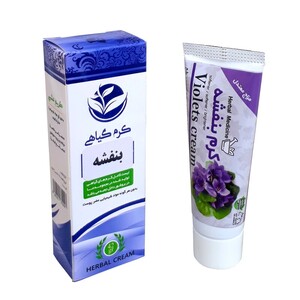 کرم بنفشه تیوپی فدک (دارونامه-نرم کننده و مرطوب کننده)