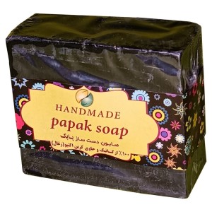 صابون زغال گلیسیرینه دارونامه - پاپک (100 گرم)
