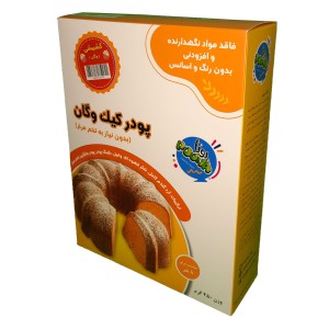 پودر کیک کشمشی وگان (بدون نیاز به تخم مرغ)