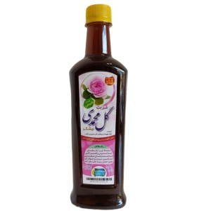 شربت گل محمدی نیشکری سلامتکده جوان (600 گرم)